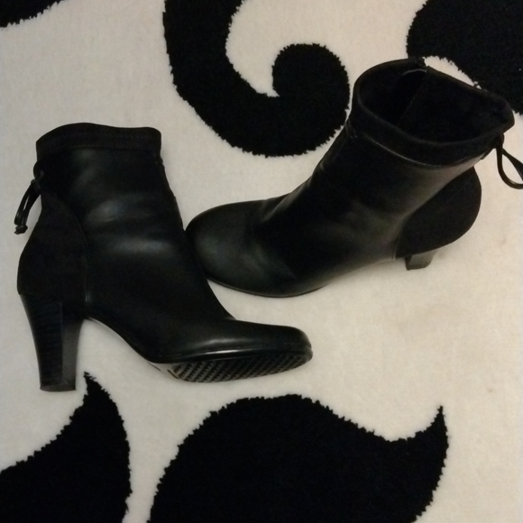 🖤A2 BLACK BOOTIES BY AREOSOLES🖤 - Picture 1 of 13